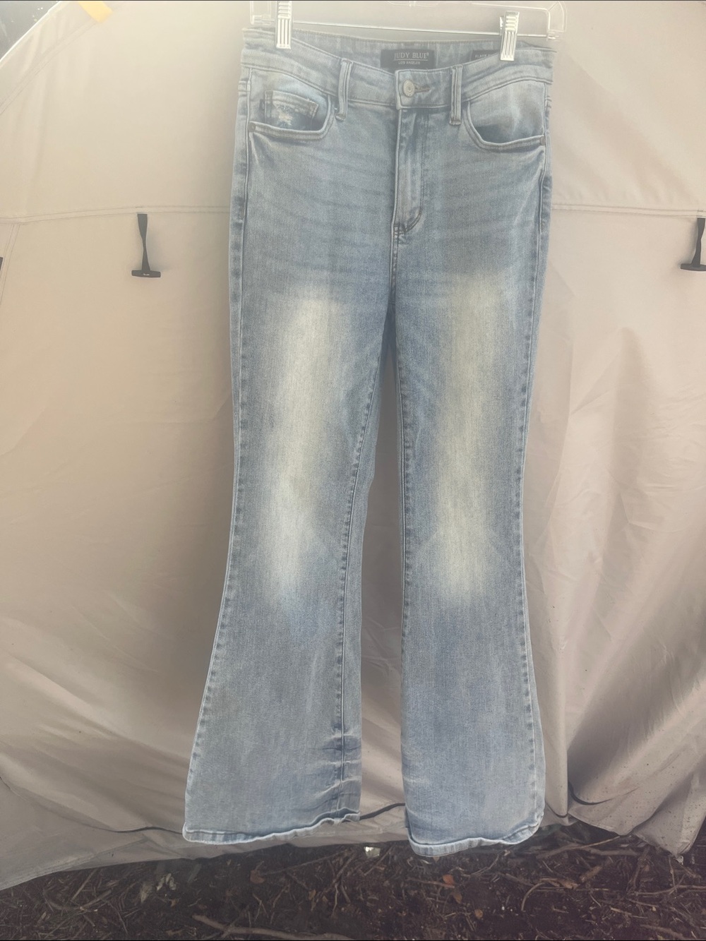 Judy Blue Light Indigo Flare Jeans
